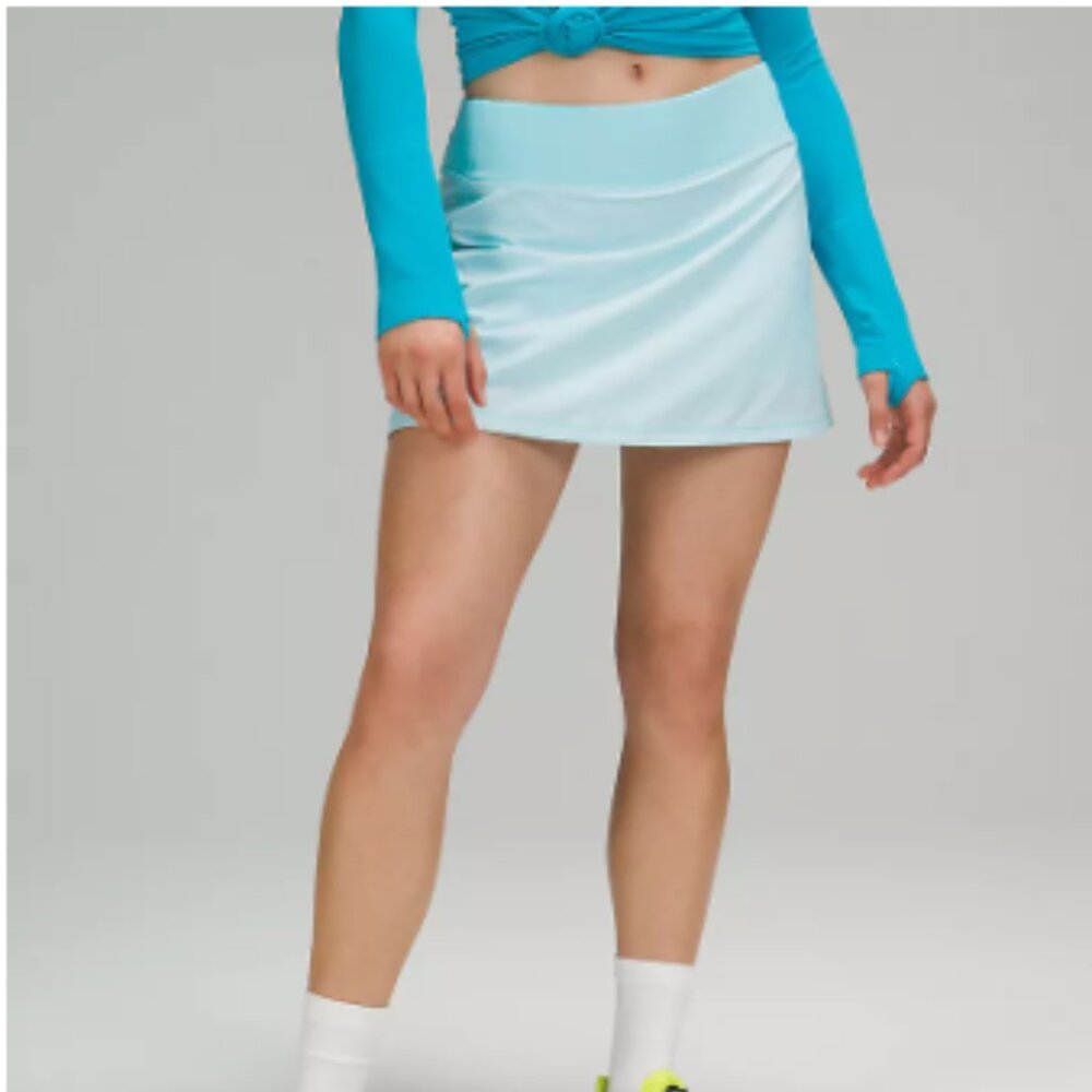 Pace Rival Mid-Rise Skirt *Long ColourHeather Lux Multi Icing Blue/Icing Blue